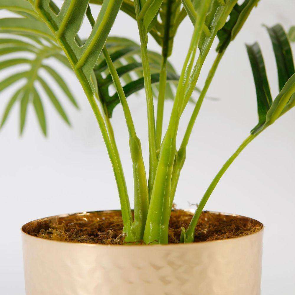PACO POTTED FAUX PALM PLANT Tabletop Plant ArtiPlanto