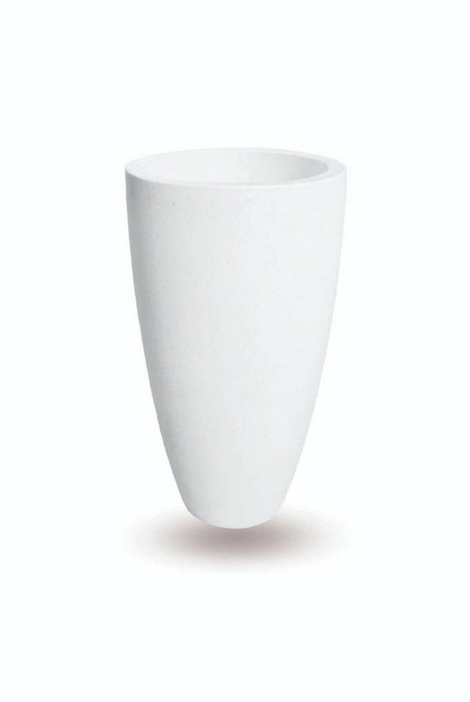 Lazio White Cement Planter (Multiple Sizes) Cement Planter ArtiPlanto