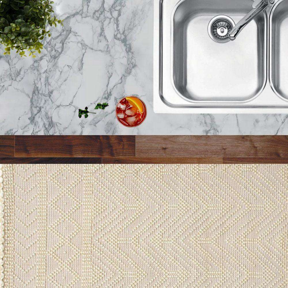 LEDA WOVEN WOOL RUNNER artiplanto