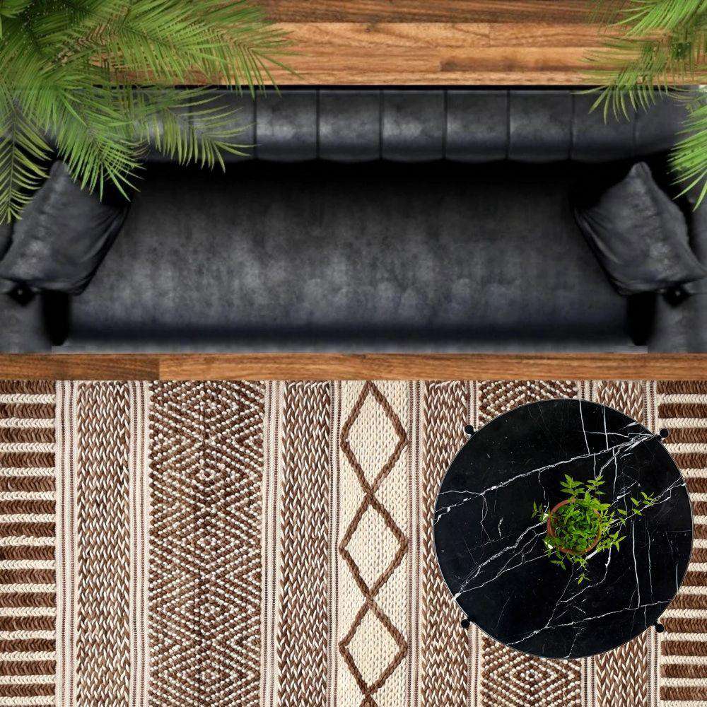 STELLA WOVEN WOOL RUG artiplanto