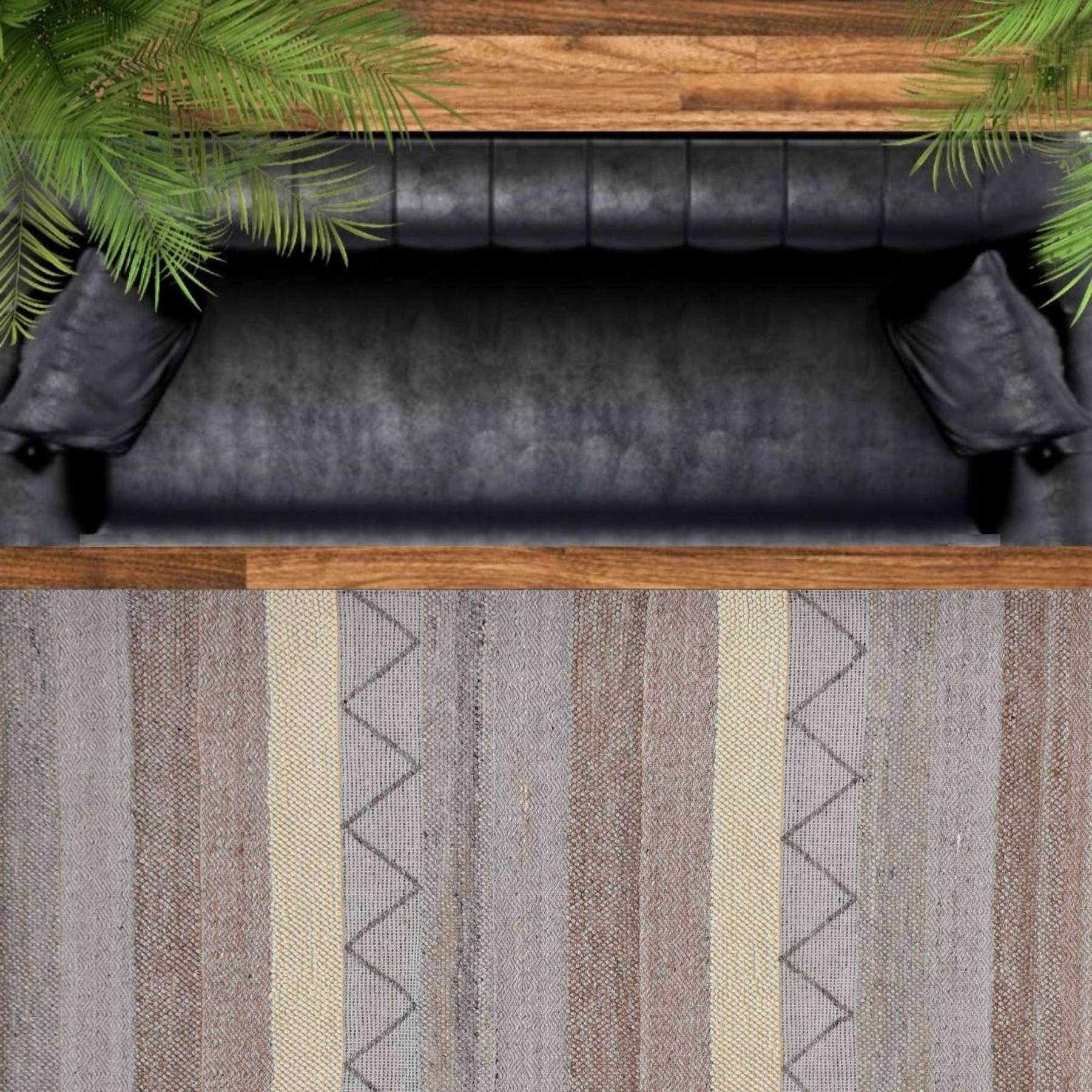 ARABELLA WOVEN WOOL RUG Rug ArtiPlanto
