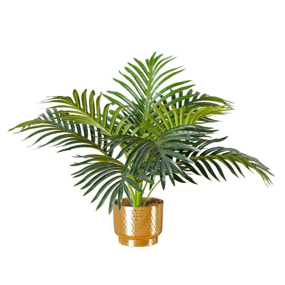 PACO POTTED FAUX PALM PLANT Tabletop Plant ArtiPlanto