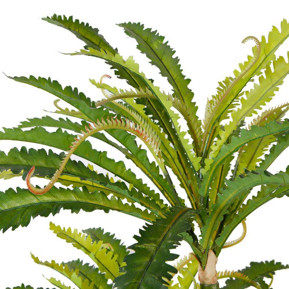 ALBA ARTIFICIAL BIRD NEST FERN POTTED PLANT 5.2' ArtiPlanto