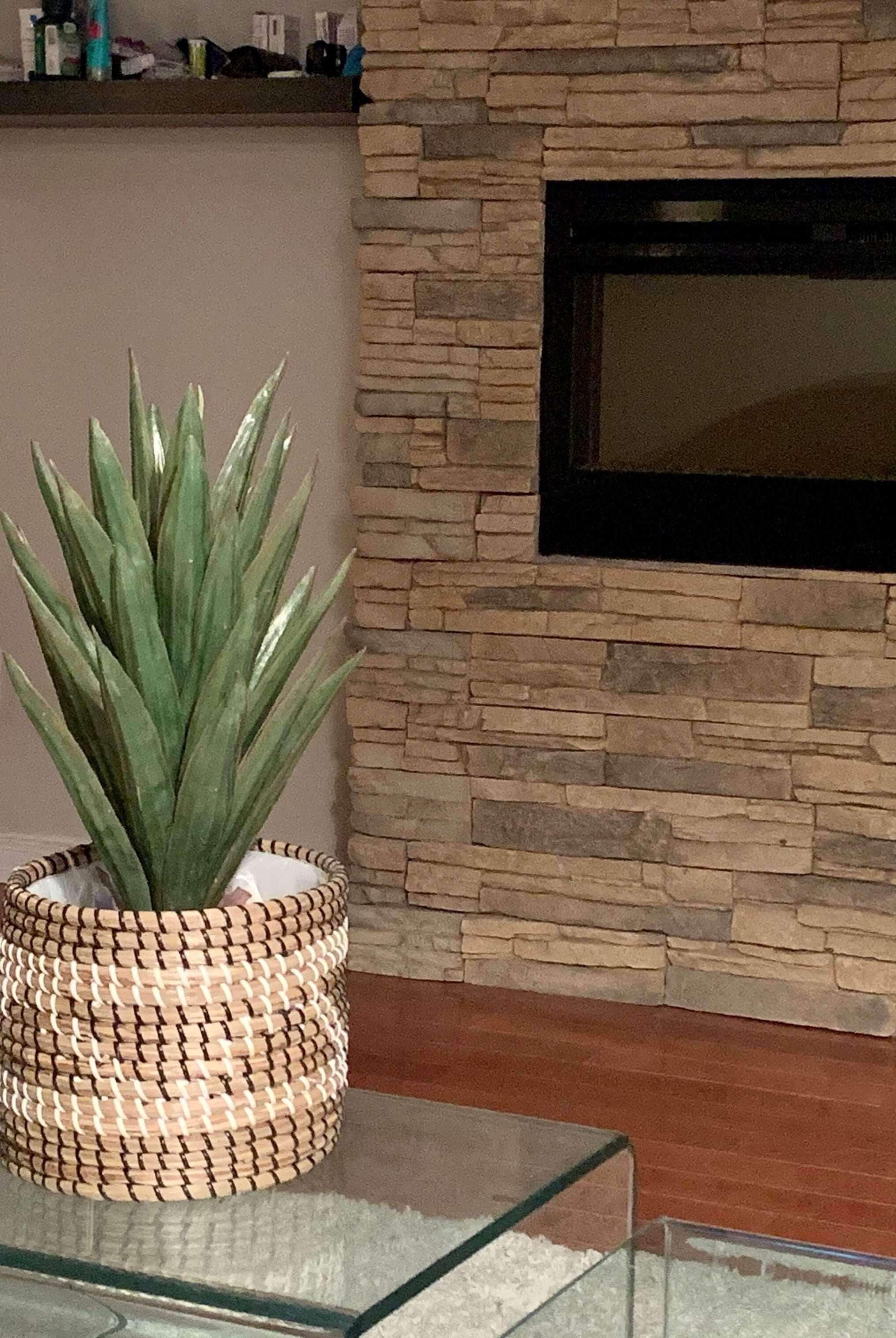 ALOA Artificial Aloe Tree Potted Plant 20'' ArtiPlanto