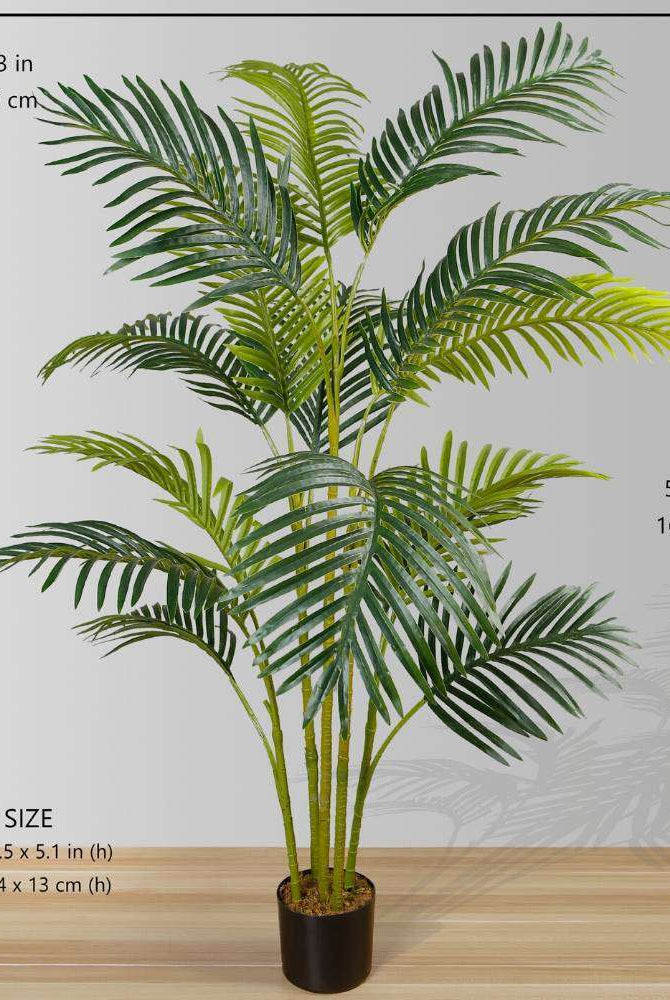 ARLO ARTIFICIAL HAWAII KWAI PALM TREE POTTED PLANT (Multiple Sizes) ArtiPlanto