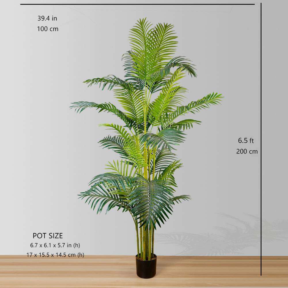 ARLO ARTIFICIAL HAWAII KWAI PALM TREE POTTED PLANT (Multiple Sizes) ArtiPlanto