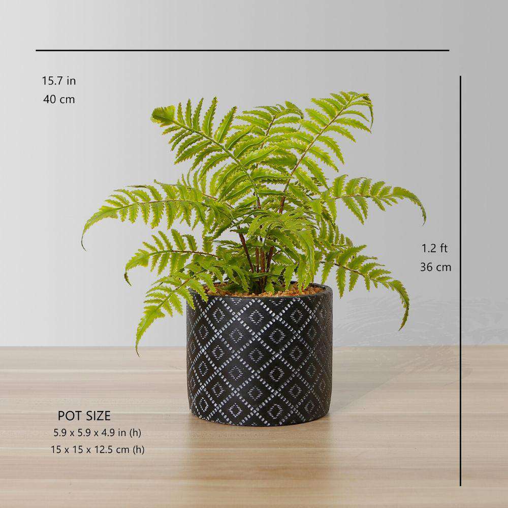 BALI POTTED FAUX FERN ArtiPlanto
