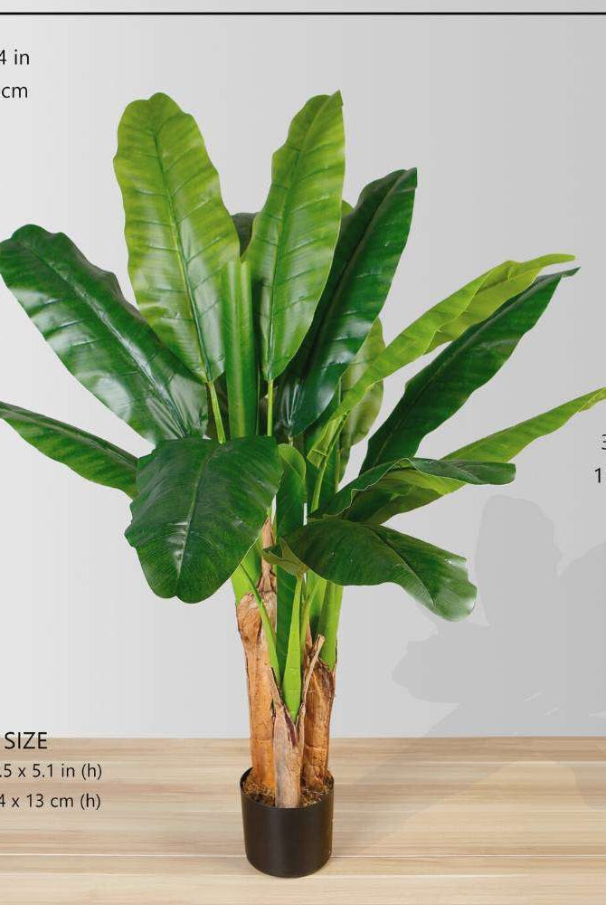 CALI ARTIFICIAL BANANA TREE POTTED PLANT 43'' ArtiPlanto