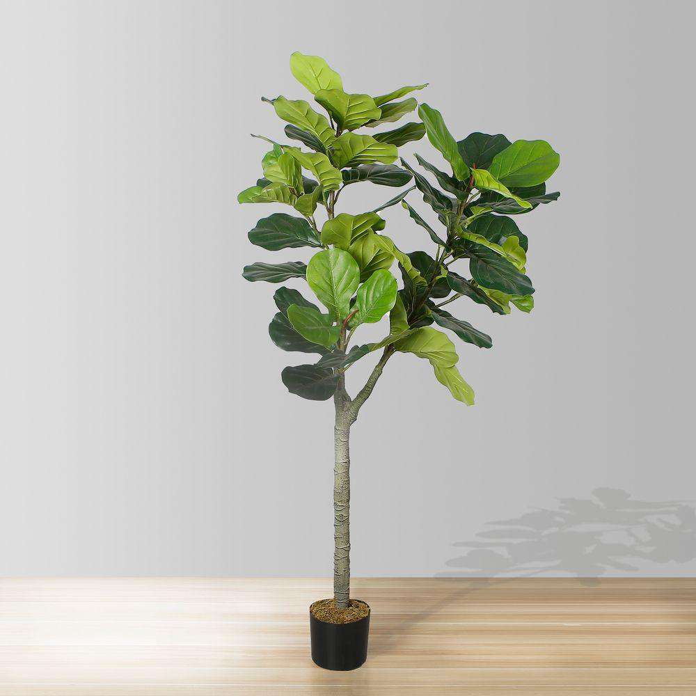 CORA Artificial Fiddle Leaf Potted Plant 5.5' ArtiPlanto