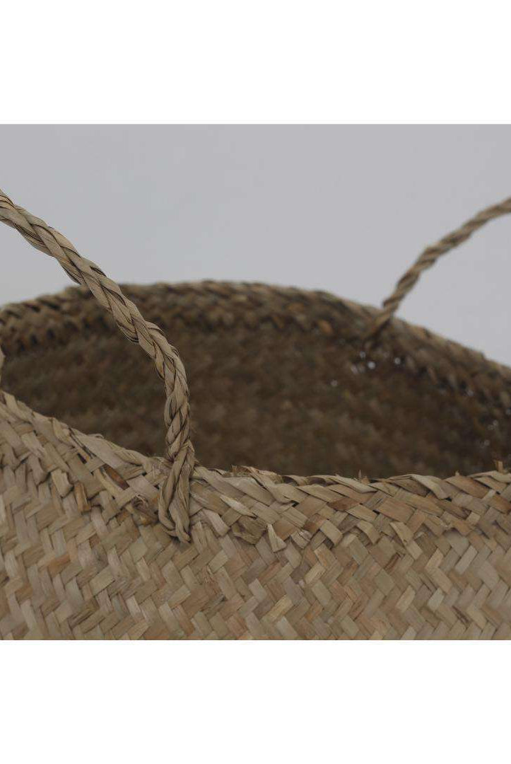 COSTA - Seagrass Basket With White Net Pattern ArtiPlanto