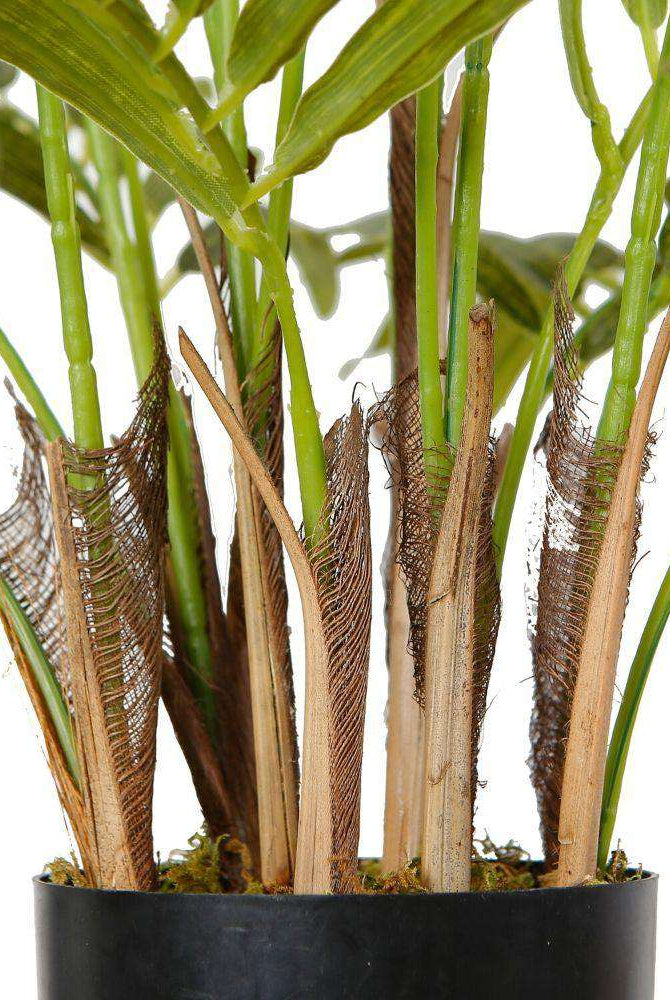 CRUZ ARTIFICIAL ARECA PALM TREE POTTED PLANT 2.6' ArtiPlanto