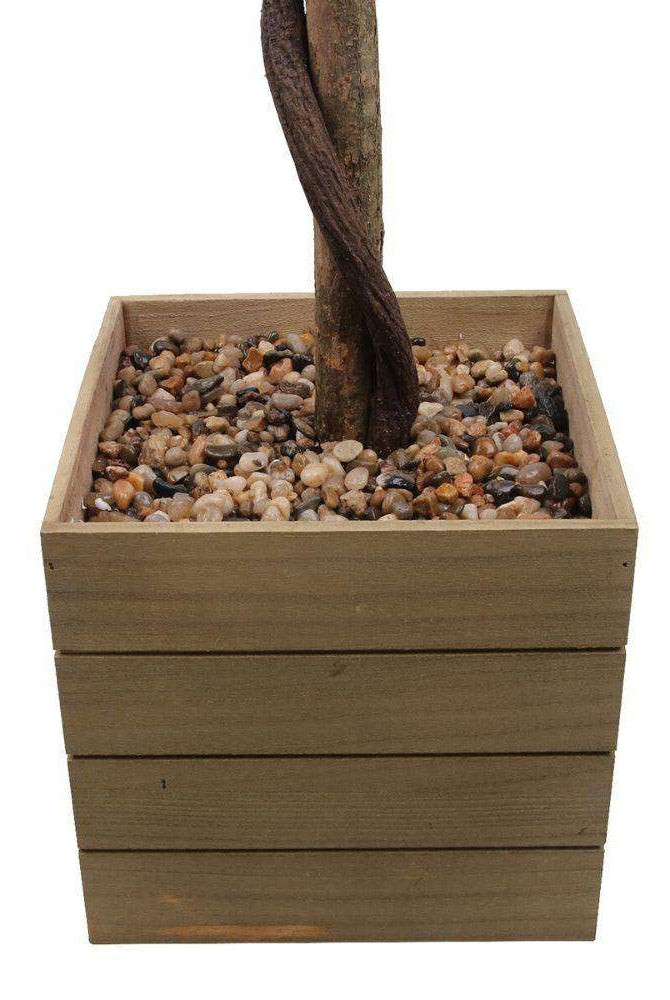 ELY Faux Potted Boxwood Topiary Plant 3' ArtiPlanto