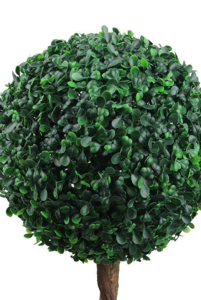ELY Faux Potted Boxwood Topiary Plant 3' ArtiPlanto