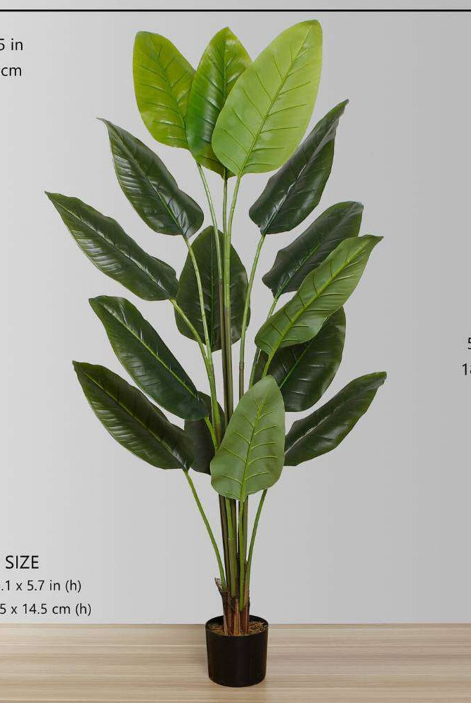 ELZA ARTIFICIAL BIRD OF PARADISE POTTED PLANT (Multiple Sizes) ArtiPlanto