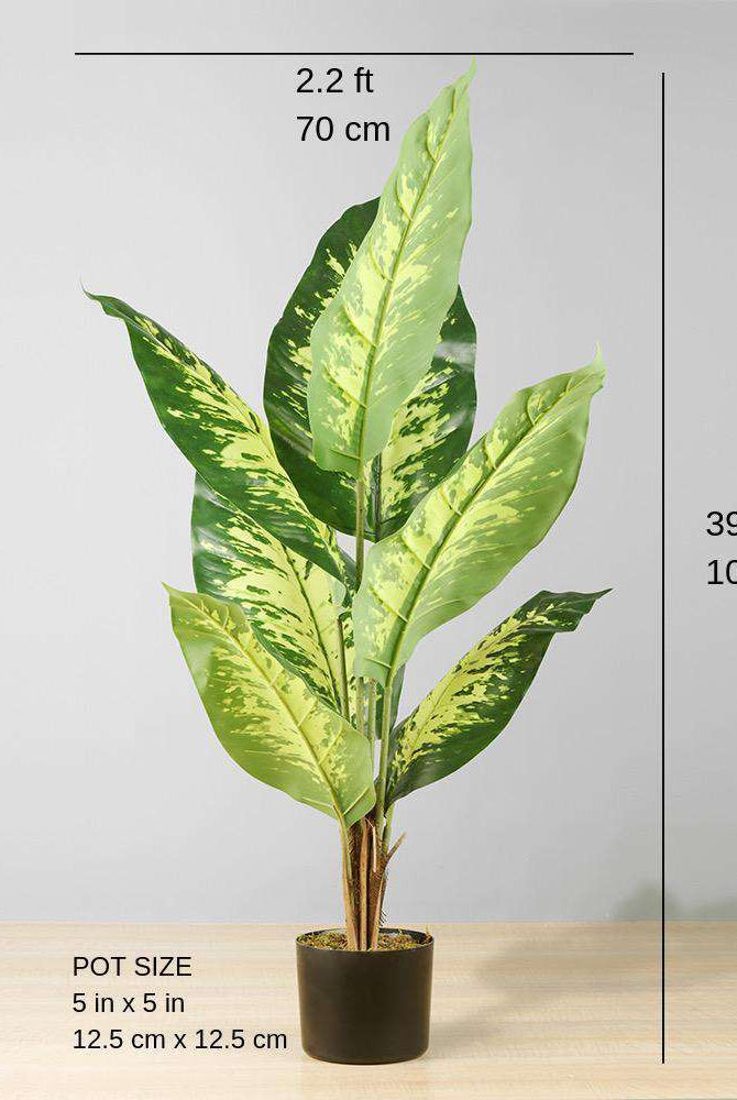EREN Artificial Evergreen Potted Plant 39'' ArtiPlanto