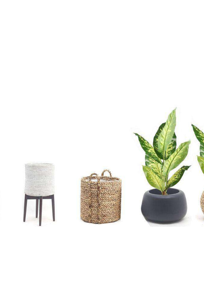 EREN Artificial Evergreen Potted Plant 39'' ArtiPlanto