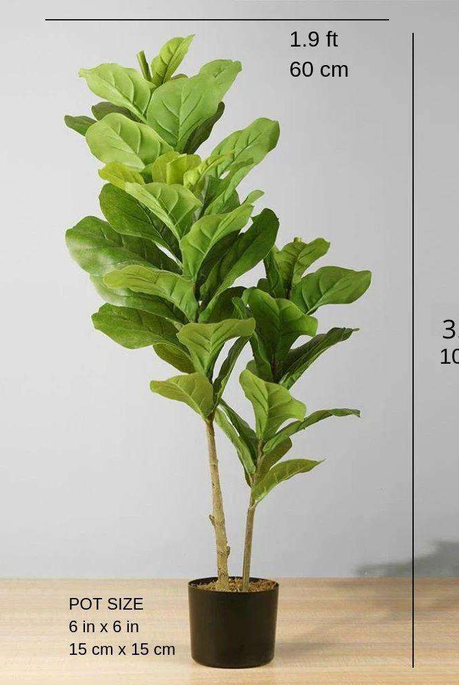 FAFA Artificial Fiddle Leaf Potted Plant (Multiple Sizes) ArtiPlanto