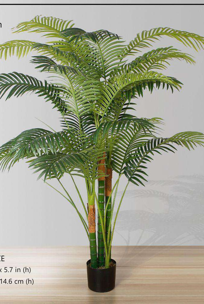 HAWAII Artificial Palm Tree Potted Plant (Multiple Sizes) ArtiPlanto