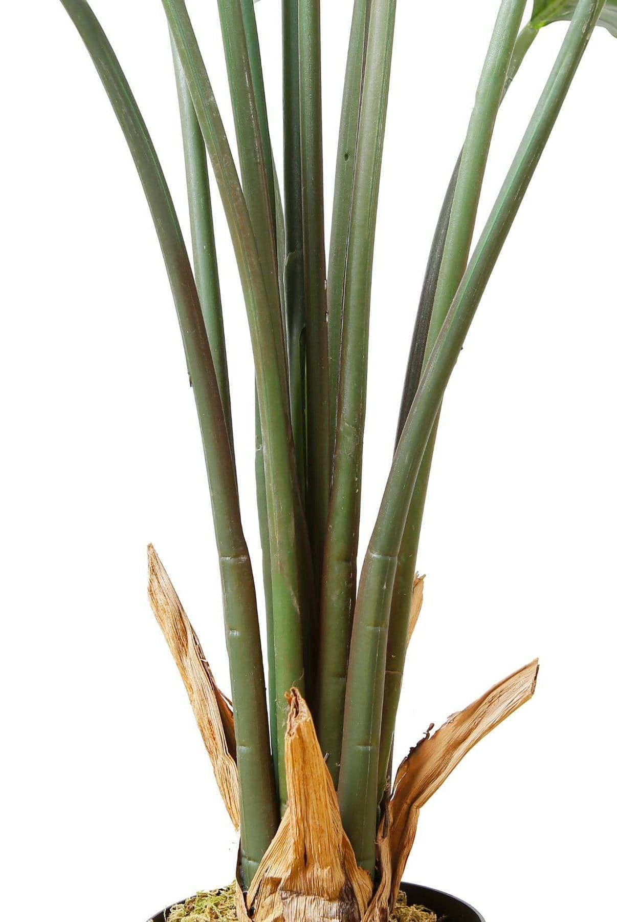 JAVI Artificial Spathiphyllum Leaf Potted Plant 51" ArtiPlanto