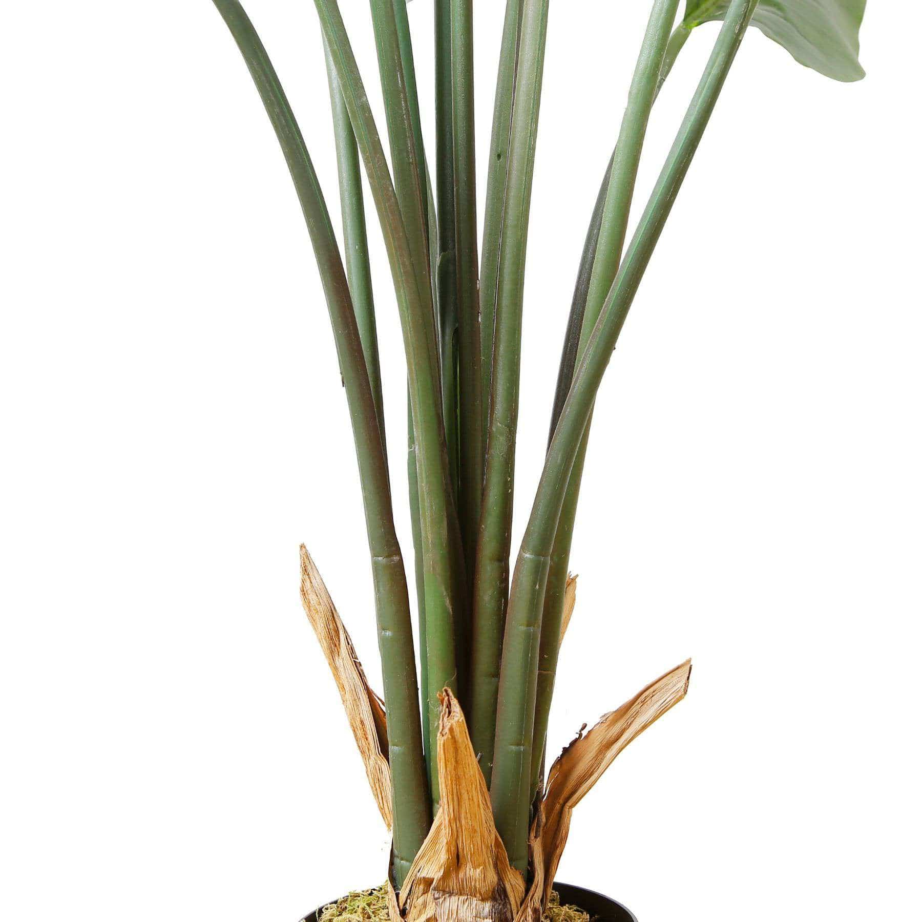 JAVI Artificial Spathiphyllum Leaf Potted Plant 51" ArtiPlanto