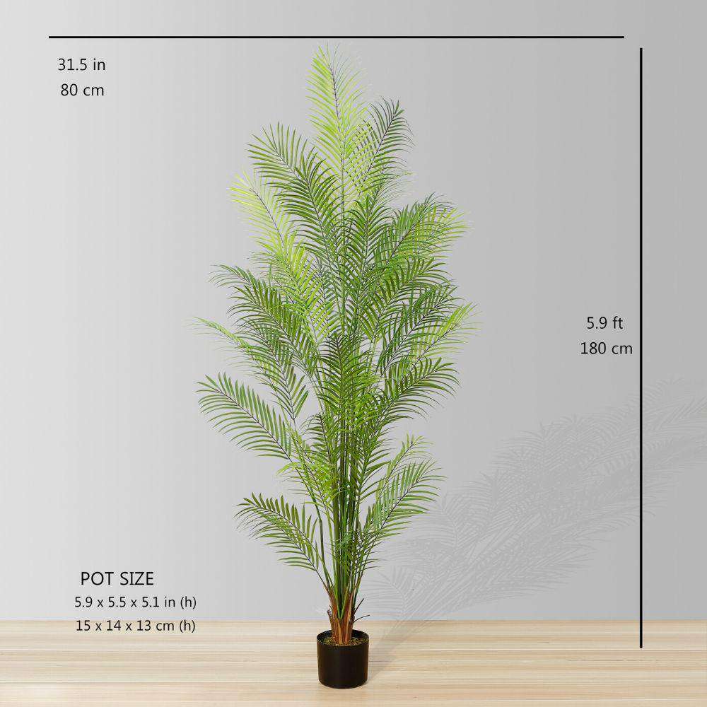 JULE ARTIFICIAL ARECA PALM TREE POTTED PLANT (multiple sizes) ArtiPlanto