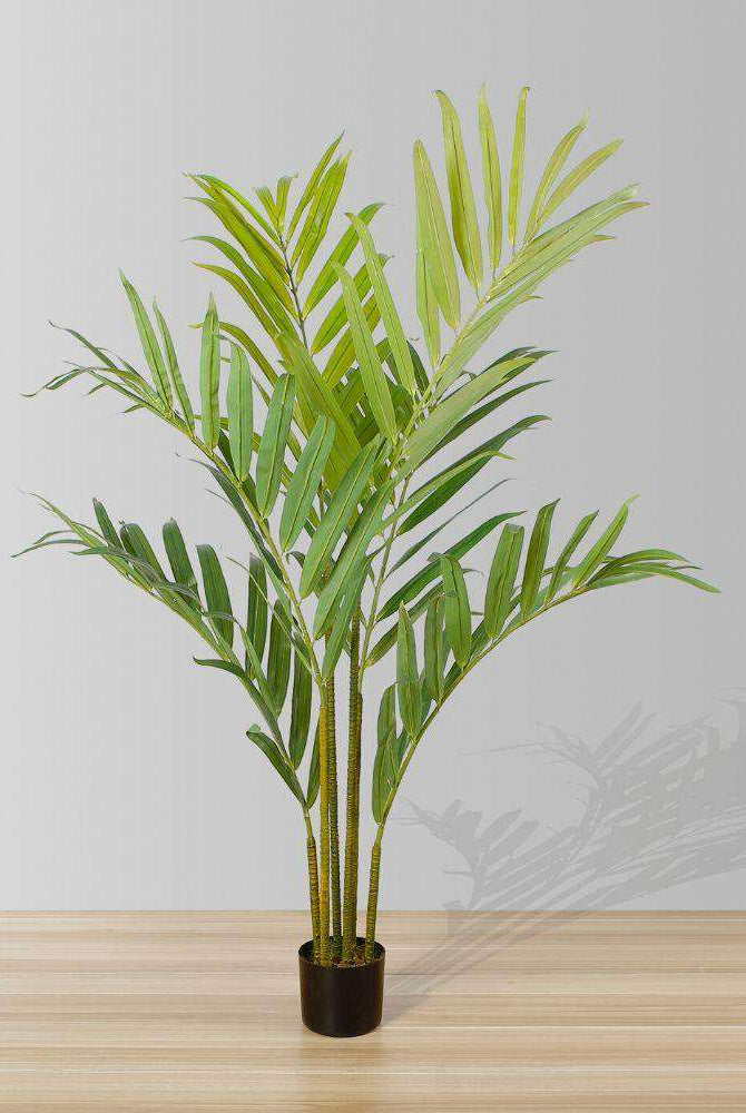 KENTIA ARTIFICIAL KING PALM POTTED PLANT 5' ArtiPlanto
