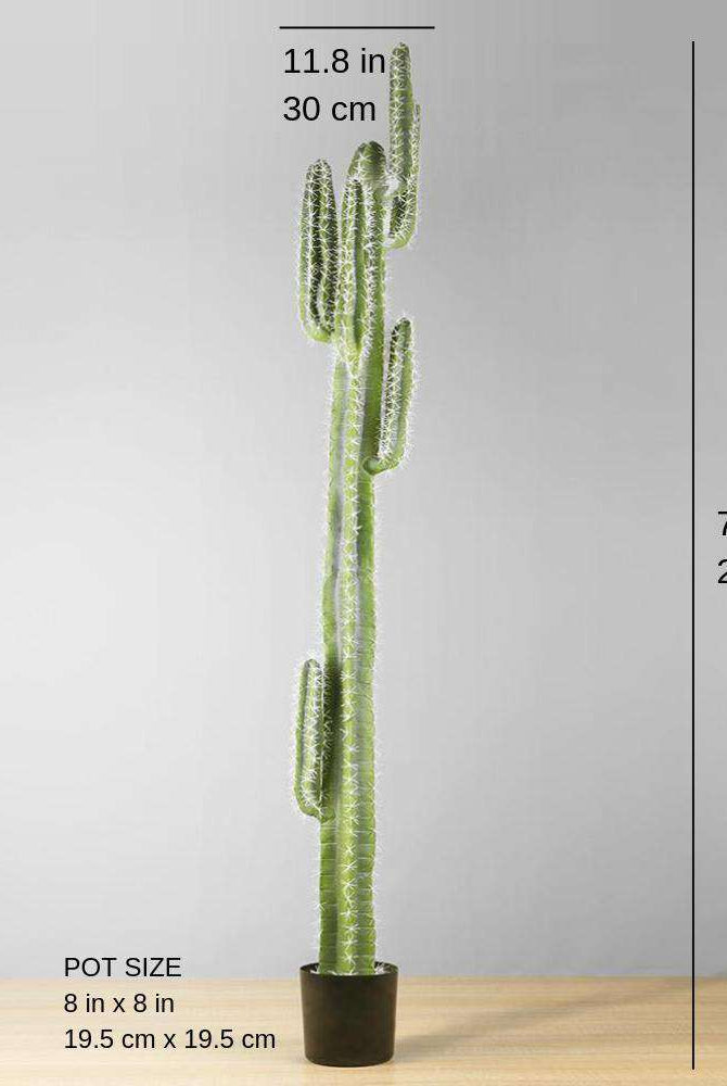 KETZAL Artificial Cactus Potted Plant 7' ArtiPlanto