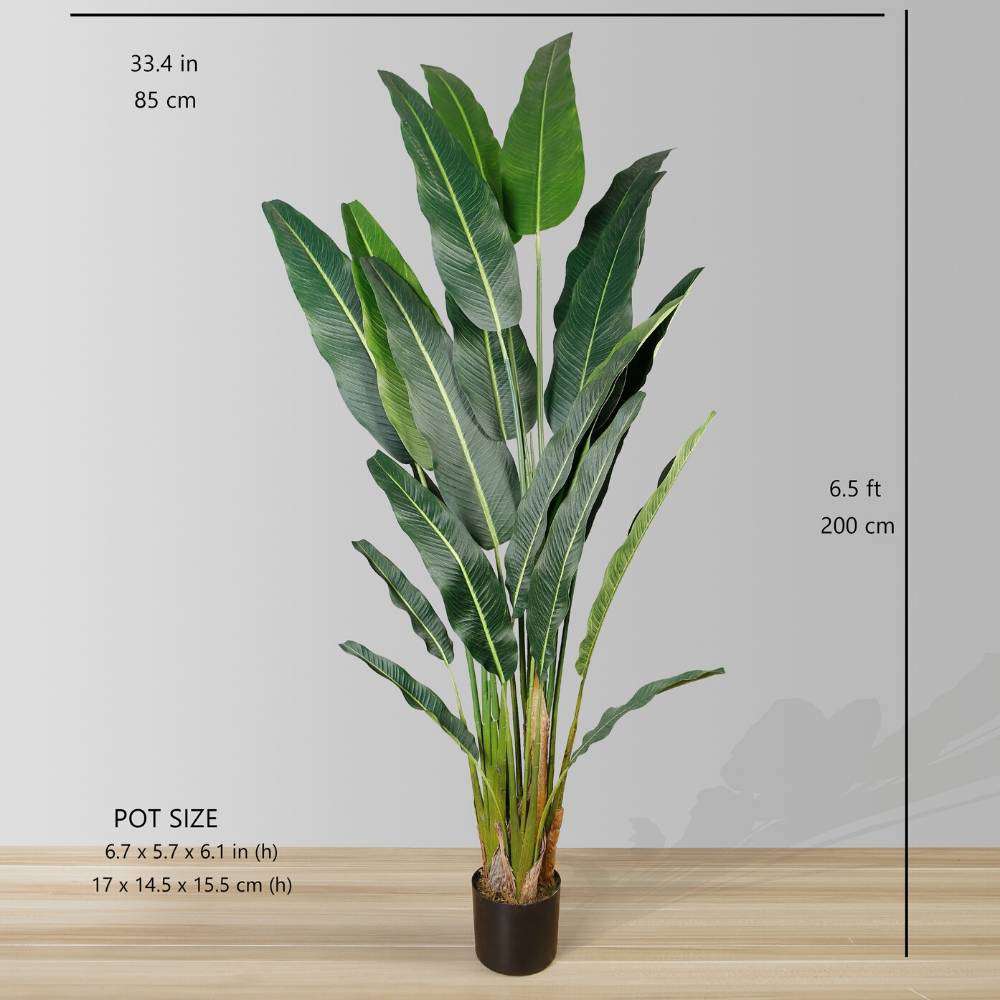 KOLA Artificial Travellers Palm Tree Potted Plant (Multiple Sizes) ArtiPlanto