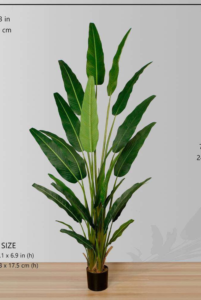 KOLA Artificial Travellers Palm Tree Potted Plant (Multiple Sizes) ArtiPlanto