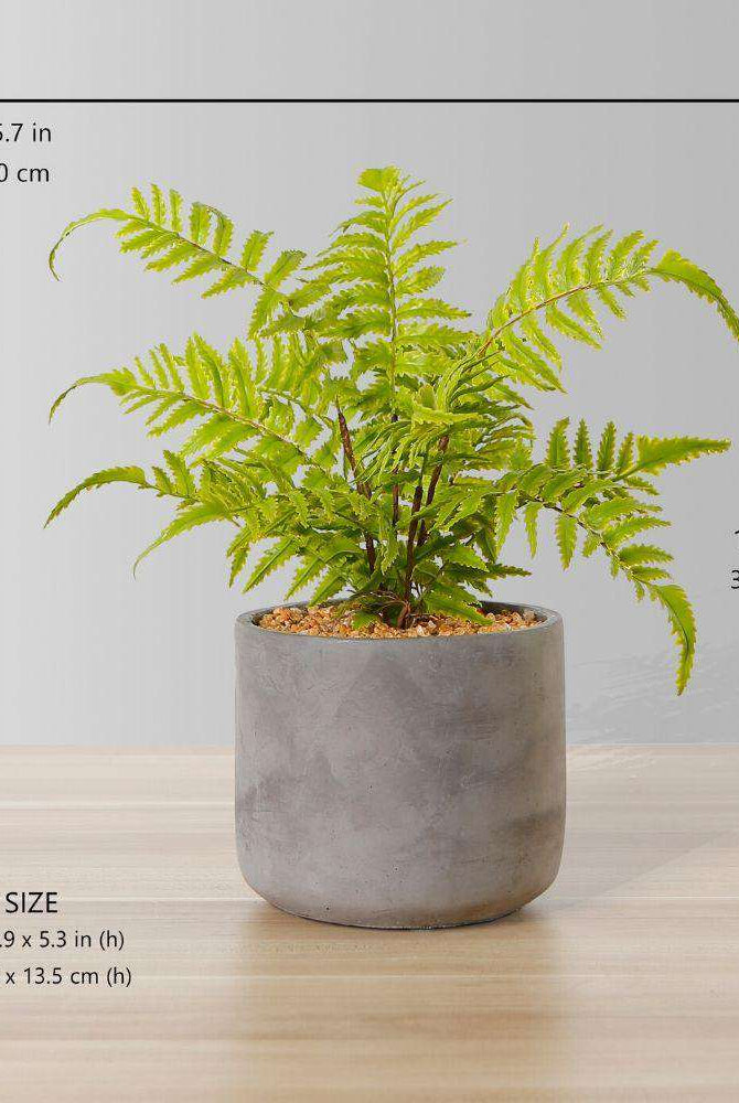 KUTA POTTED FAUX FERN ArtiPlanto