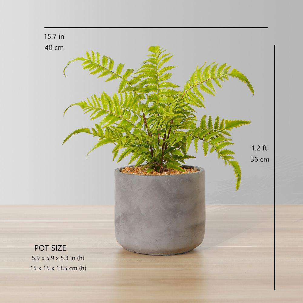 KUTA POTTED FAUX FERN ArtiPlanto