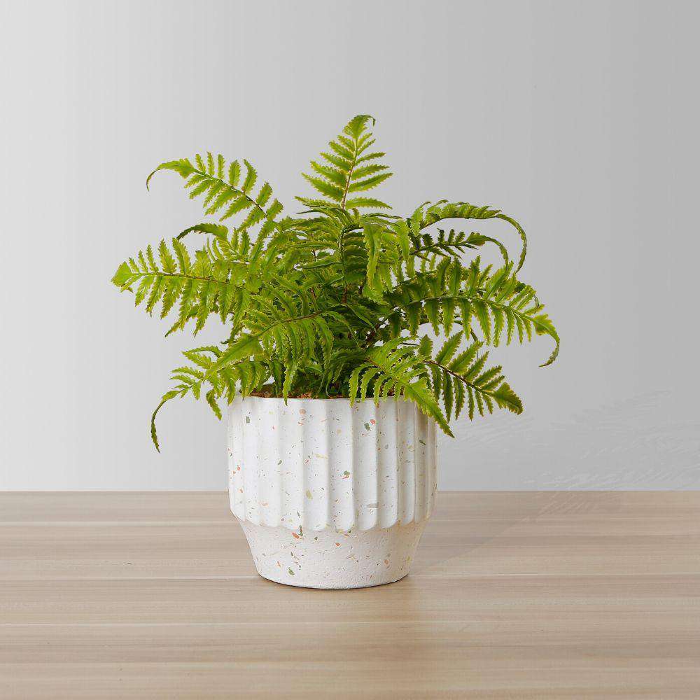 KUWU POTTED FAUX FERN ArtiPlanto
