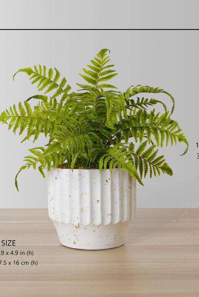 KUWU POTTED FAUX FERN ArtiPlanto