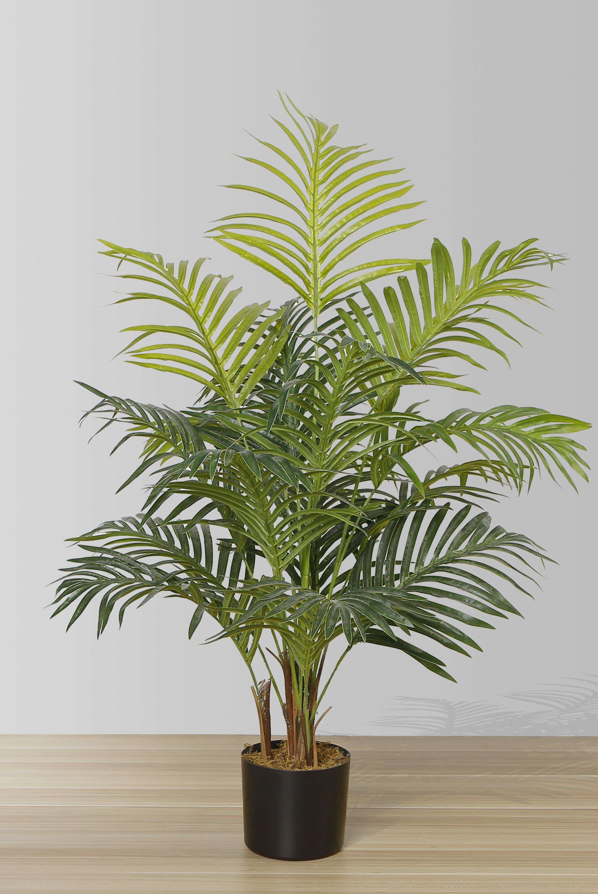 LOLO Artificial Hawaii Palm Potted Plant 3' ArtiPlanto