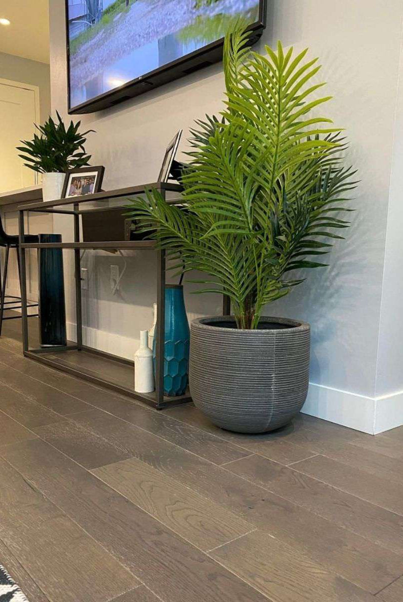 LOLO Artificial Hawaii Palm Potted Plant 3' ArtiPlanto
