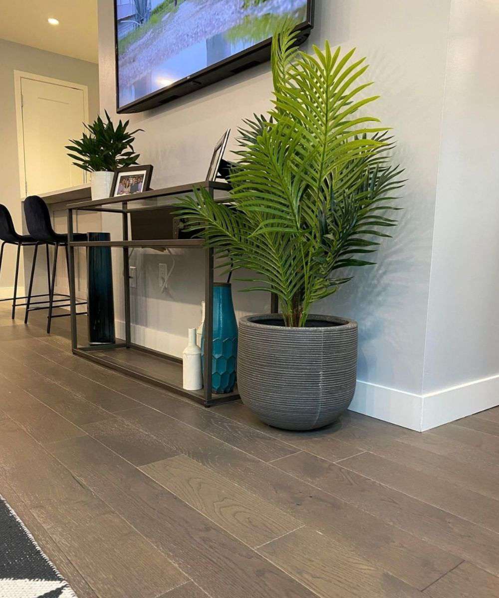 LOLO Artificial Hawaii Palm Potted Plant 3' ArtiPlanto