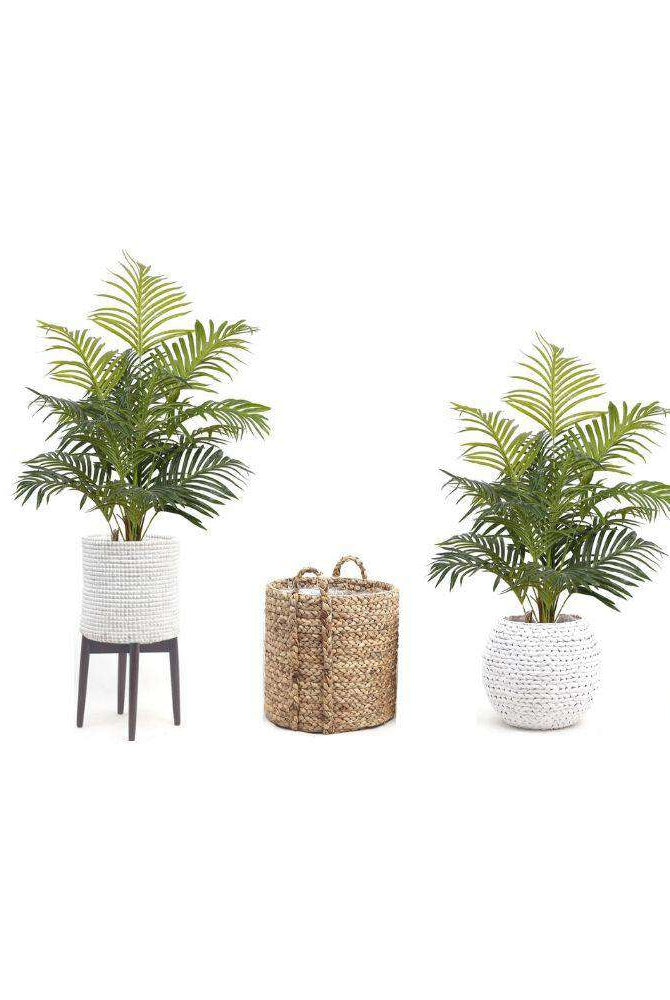 LOLO Artificial Hawaii Palm Potted Plant 3' ArtiPlanto