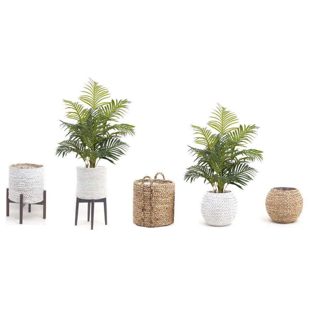 LOLO Artificial Hawaii Palm Potted Plant 3' ArtiPlanto