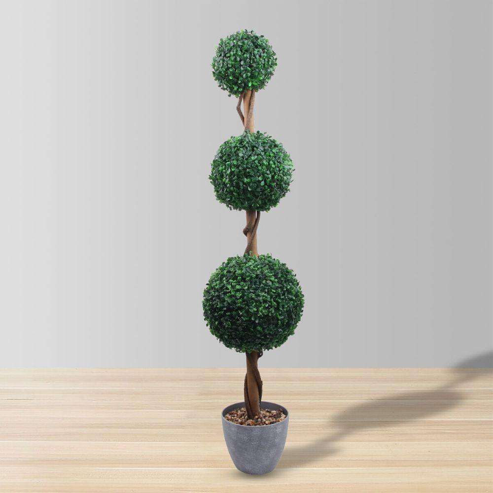 LONDON Faux Potted Boxwood Topiary Plant (Multiple Sizes) ArtiPlanto