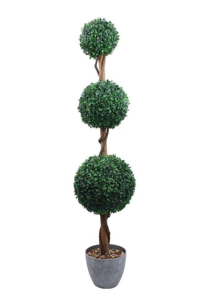 LONDON Faux Potted Boxwood Topiary Plant (Multiple Sizes) ArtiPlanto