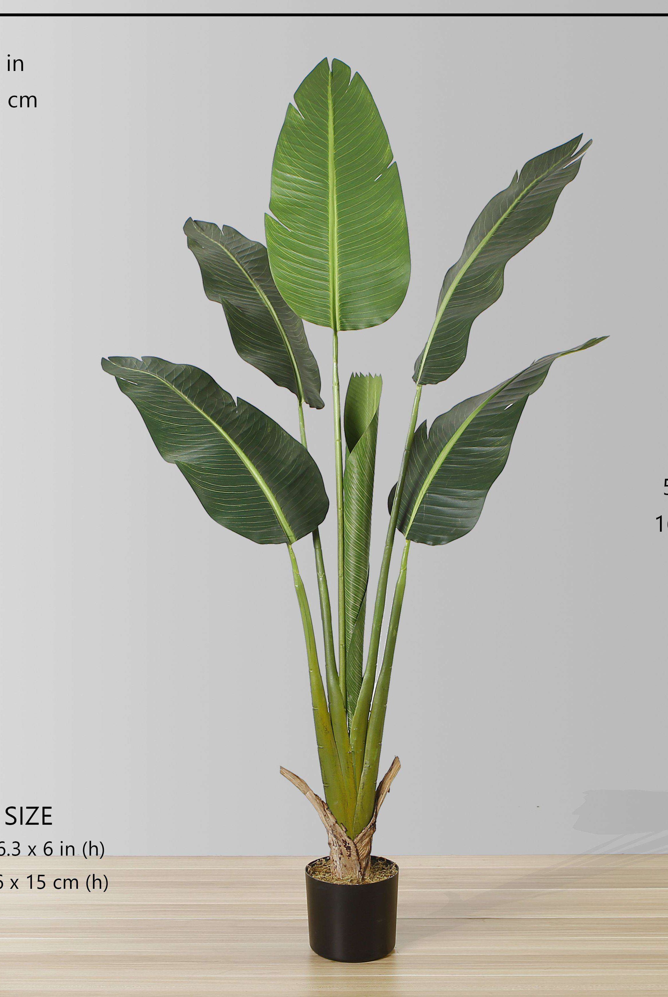 LUCA Artificial Bird Of Paradise Potted Plant (Multiple Sizes) ArtiPlanto