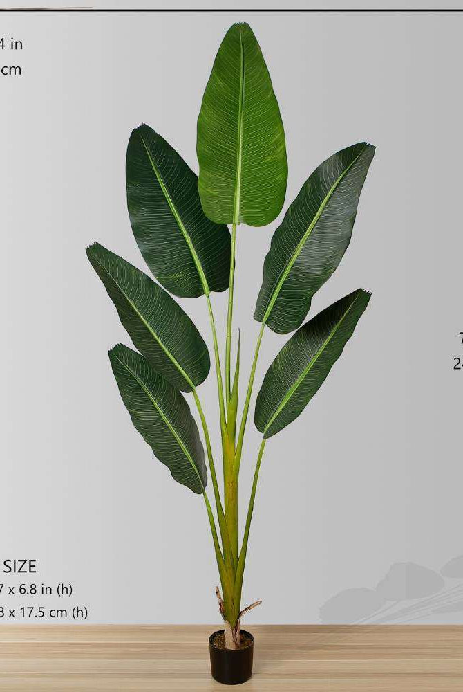 LUCA Artificial Bird Of Paradise Potted Plant (Multiple Sizes) ArtiPlanto
