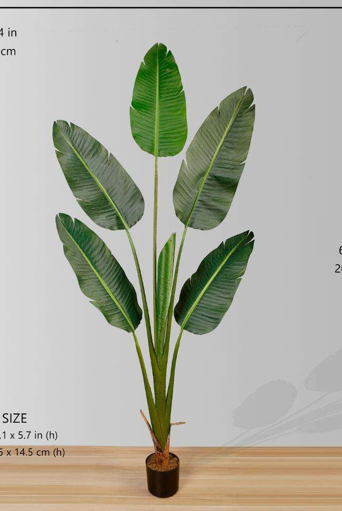 LUCA Artificial Bird Of Paradise Potted Plant (Multiple Sizes) ArtiPlanto