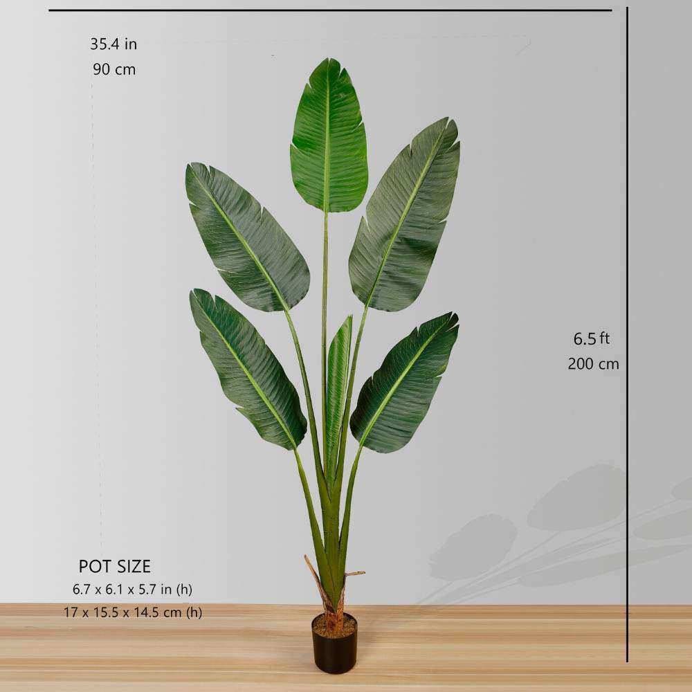 LUCA Artificial Bird Of Paradise Potted Plant (Multiple Sizes) ArtiPlanto