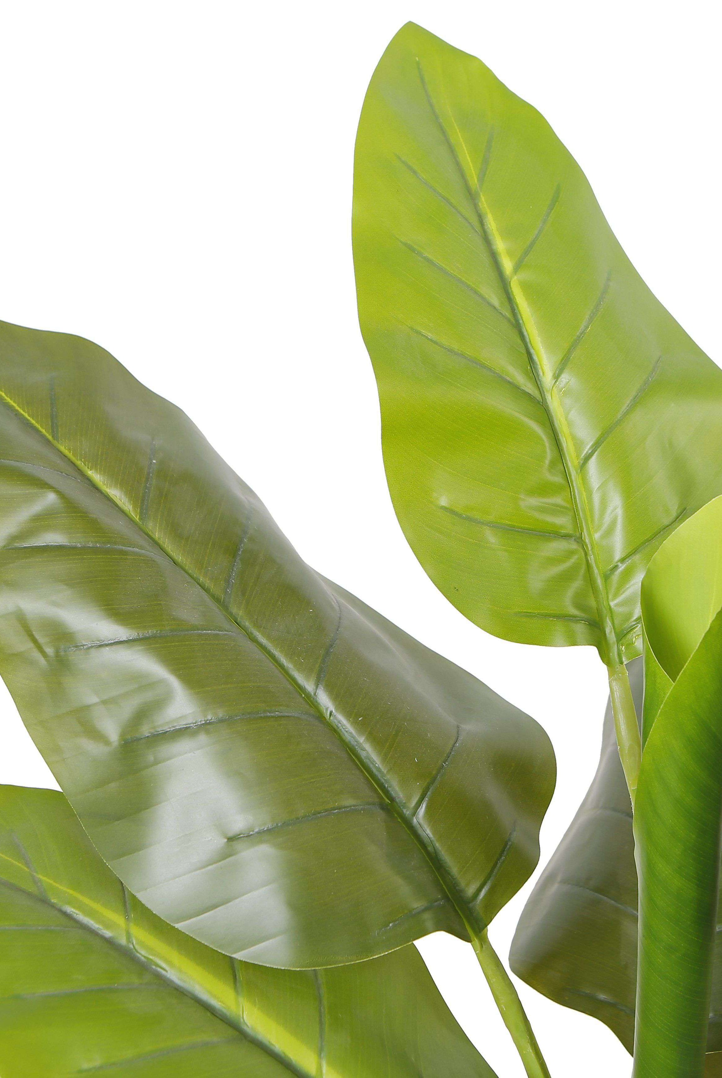 MIKI Artificial Spathiphyllum Leaf Potted Plant 3' ArtiPlanto