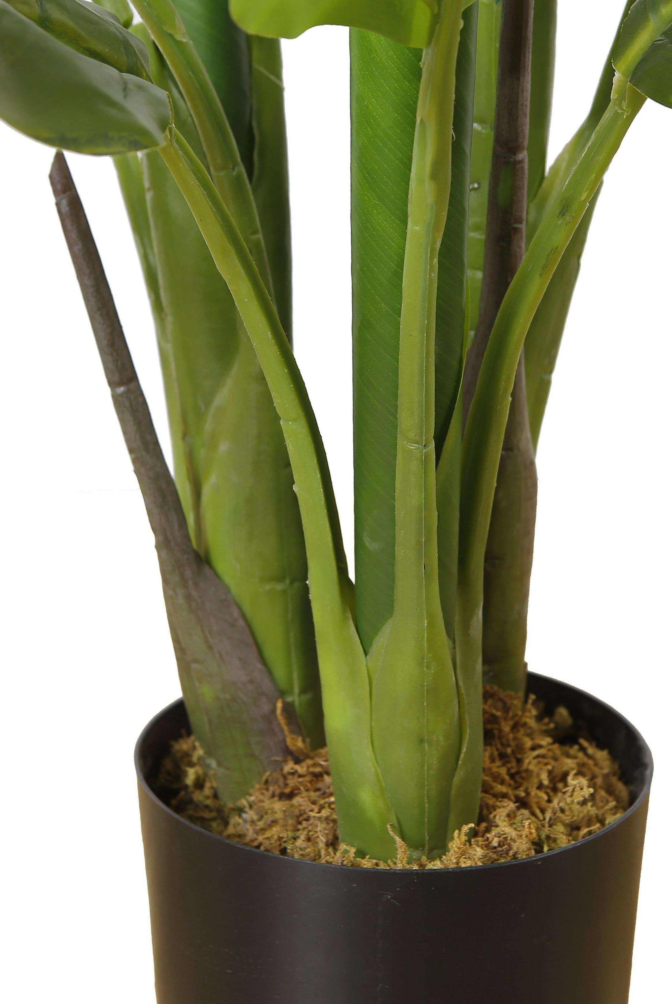 MIKI Artificial Spathiphyllum Leaf Potted Plant 3' ArtiPlanto