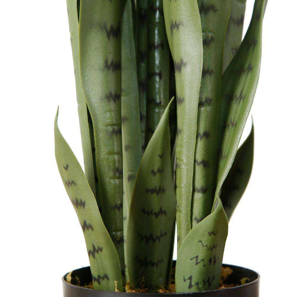 MILO Artificial Snake Sansevieria Dark Green Potted Plant (MULTIPLE SIZES) ArtiPlanto