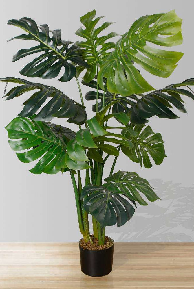 MONA ARTIFICIAL MONSTERA POTTED PLANT 45'' ArtiPlanto