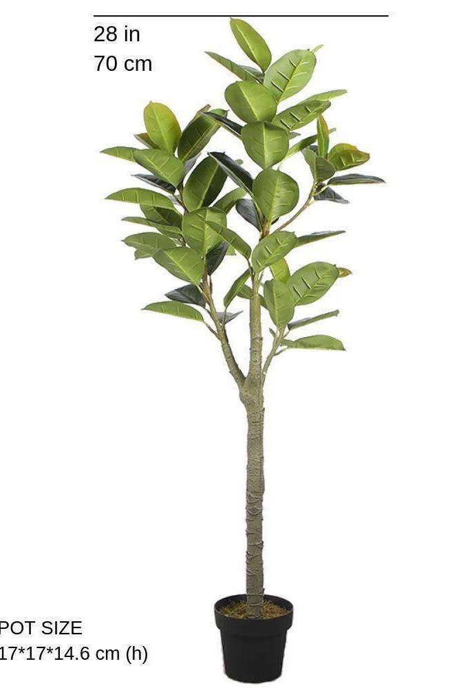 NERO Artificial Rubber Potted Plant 5' ArtiPlanto