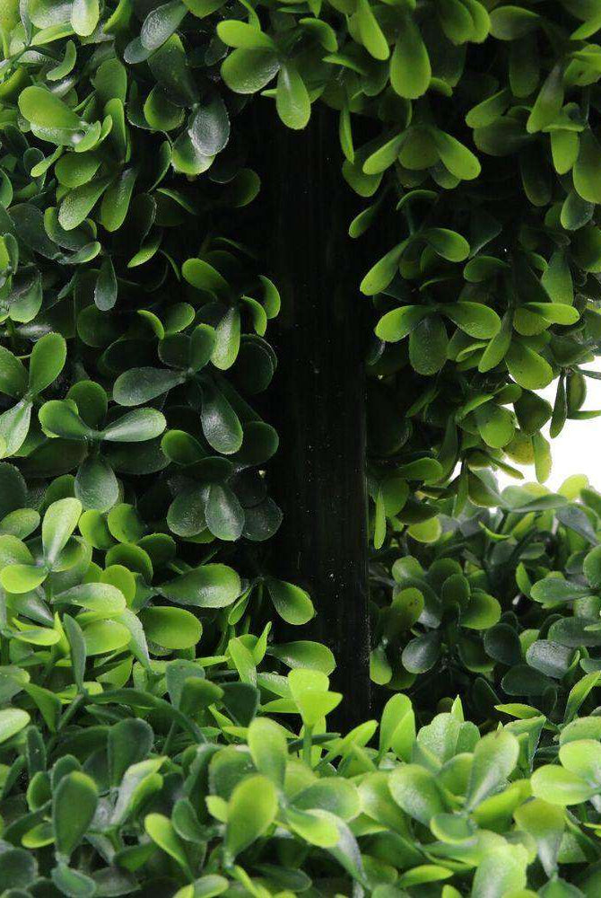 NORWICH Faux Potted Spiral Boxwood Topiary Plant 48'' ArtiPlanto